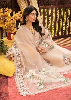 Cosmos – Saira Shakira Shirt Combination, Saira Shakira, Punjabi Outfits, Cotton Slip, Dress Design Patterns, Cotton Dupatta, Embroidery Designs Fashion, Dress Indian Style