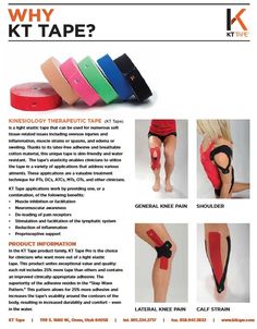 K Tape, Kt Tape, Kinesio Taping, Kinesiology Taping, Knee Exercises, Carpal Tunnel, Athletic Training, Sports Medicine, Knee Pain