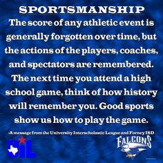 an image of a sports game with the words sportsmans on it and a blue background