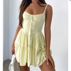 Brand New With Tags, Just Didnt Fit My Chest Area! Club Streetwear, Fox Dress, Summer Day Dresses, Dress Y2k, Elegant Lady, Spaghetti Strap Mini Dress, Mini Dresses For Women, Women Party, Chic Vintage