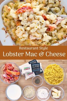 Lobster Mac & Cheese Recipe Crazy Mac And Cheese Recipes, Mac N Cheese Crockpot, Lobster Mac And Cheese Recipe, Lobster Mac N Cheese Recipe, Meal Sides, Lobster Recipe, Seafood Mac And Cheese, Best Mac N Cheese Recipe, Lobster Dishes