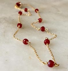 Dainty Ruby Choker Necklace Ruby Gold Choker Necklace Delicate Red Necklace With Delicate Chain, Red Delicate Chain Necklace, Ruby Choker Necklace, Ruby Choker, Pearl Bar Necklace, Brush Texture, Gemstone Choker Necklace, Necklace Ruby, Minimalist Necklace Gold