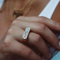 Name Rings Personalized, Rings Personalized, Family Rings, Name Ring, Name Rings, Roman Numerals, Fantastic Gifts, Pure Silver, Name Necklace