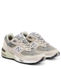 New Balance - Made in UK 991 sneakers | Mytheresa New Balance 991, Balance Sneakers, New Balance Sneakers, Cumbria, Online Shops, Calf Leather, Dust Bag, Women Shoes