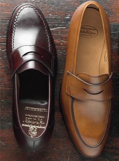 The Harvard Loafer in Burgundy Cordovan - The Ben Silver Collection Classic Bridle Leather Loafers With Rubber Sole, Classic Bridle Leather Loafers With Leather Sole, Classic Goodyear Welted Tassel Loafers, Classic Italian Moccasins With Almond Toe, Classic Italian Moccasins For Semi-formal Occasions, Classic Italian Slip-on Dress Shoes, Goodyear Welted Bridle Leather Loafers For Semi-formal Occasions, Luxury Goodyear Welted Oxford Loafers, Men's Luxury Classic Loafers