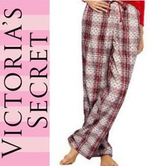 Nwt Victoria’s Secret Pink N Red Plaid Pj Pants Large $39.95 New W Tag Condition And Smoke Free Home. Offers Are Always Welcome And Appreciated. Pink Full-length Bottoms For Pajama Party, Pink Full-length Pants For Pajama Party, Pink Pants For Pajama Party, Pink Full-length Bottoms For Lounging, Full Length Pink Bottoms For Lounging, Full Length Pink Lounging Bottoms, Pink Sleep Bottoms Long Pants, Pink Pajamas With Pockets, Pink Full Length Sleepwear For Loungewear