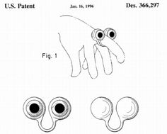 an animal's eyeballs are shown in this diagram from the u s patent