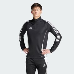 adidas Shop the Tiro 24 Training Top - Black at adidas.com/us! See all the styles and colors of Tiro 24 Training Top - Black at the official adidas online shop. Moisture-wicking Track Jacket For Jogging, Sportswear Track Jacket With Side Stripes For Sports, Functional Track Jacket With Three Stripes For Sports Season, Sporty Activewear With Side Stripes For Sports Events, Adidas Activewear For Jogging, Adidas Functional Activewear For Jogging, Adidas Casual Track Jacket For Training, Adidas Sporty Track Jacket For Training, Functional Adidas Activewear With Three Stripes