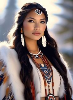 American Indian Girl, Native American Woman, American Woman, Native American Fashion