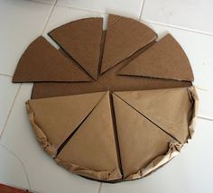 the pie is cut into eight pieces and ready to be baked