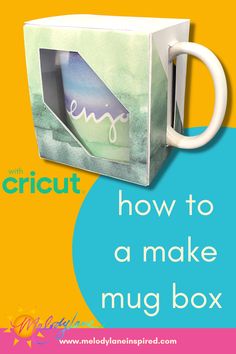 a coffee mug with the words how to make a mug box