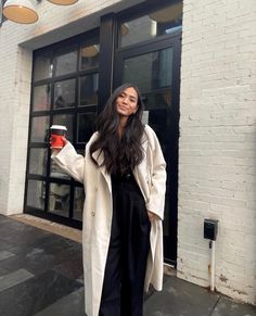 Trench Coat Outfit Aesthetic, White Trench Coat Outfit, Coat Outfit Aesthetic, Fresh Haircuts, White Trench Coat, Fresh Haircut, Trench Coat Outfit, Coat Outfit, Pinterest Fashion