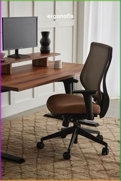 Best Ergonomic Office Chair, Office Tables, Ergonomic Seating, Ergonomics Furniture, Best Office Chair, Work Space Decor, Office Chair Design, Adjustable Chairs, Leather Reclining Sofa