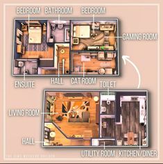 the floor plan for a two bedroom apartment