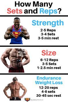 an info sheet shows how to gain muscle for the first time in 3 minutes or less