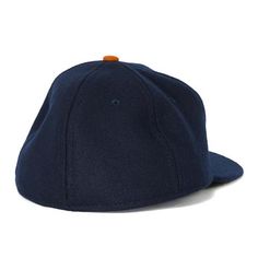 Vintage Ballcaps | Vintage Sports Hats – Ebbets Field Flannels Retro Six-panel Sports Hat, Retro Navy Baseball Cap With Curved Brim, Retro Visor Fitted Hat For Sports Events, Classic Navy Hat For Sports Events, Retro Blue Six-panel Baseball Cap, Classic Navy Fitted Hat For Sports Events, Retro Curved Brim Fitted Hat For Sports Events, Retro Six-panel Baseball Cap For Sports Events, Retro Fitted Hat With Curved Brim For Sports Events