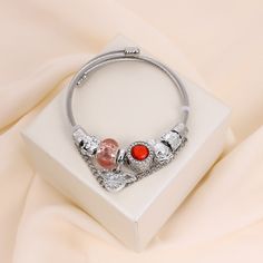 Material: Alloy Fashion Element: Disney IP Style: Cute Duo Bracelets, Angel Wings, How To Look Better, Angel, Disney, Red