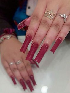 Plain Acrylic Nails, Solid Color Acrylic Nails, Plain Nails, Solid Color Nails, Hard Nails, One Color Nails, Colored Acrylic Nails, Unique Acrylic Nails, Nail Tattoo