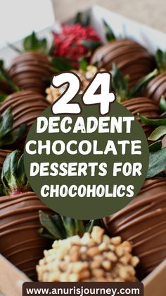 24 decadent chocolate desserts for chocoholics Interesting Desserts, Gooey Brownies, Decadent Chocolate Desserts, Chocolate Crinkle Cookies, Homemade Candy, Chocolate Crinkles, Homemade Candies