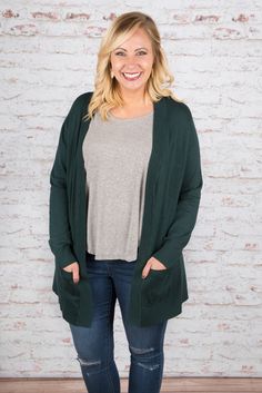 Can't Stop Cardigan, Hunter Green Hunter Green Color, Hunter Green, Baseball Tee, Green Color, Green Colors, Dream Closet, Love This, Green, Closet