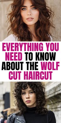 Curious about the trendy wolf cut? Discover everything you need to know about this popular haircut, including styling tips and what hair types work best. Learn how to achieve this edgy look that combines layers and texture for a fresh, modern style! Wolf Cut Short, Wolf Cut Hairstyle, Thick Frizzy Hair, Cut Bangs, Wolf Cut Hair, Wavy Hairstyles Tutorial, Hair Mistakes