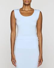 Color Launch - LT BLEU The Button, Iconic Style, Style Icons, Athletic Tank Tops, Sydney, Perfect Fit, Tank Top