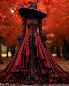 Fashion Costume Halloween, Witch Dress, Dark Wedding, Fantasy Dresses, Witch Outfit, Fantasy Gowns, Fantasias Halloween, Fairytale Dress