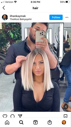 Platinový Blond, Hair With Highlights Blonde, Highlights Blonde Hair, Fall Blonde Hair, Blonde Hair Transformations, Hair With Highlights, Highlights Blonde, Blonde Hair Color Ideas