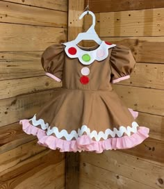 Perfect to any occasion Girls Christmas Dress, Gingerbread Baby, Baby Costume, Unicorn Dress, Gingerbread Cookie, Girls Christmas Dresses, Gingerbread Christmas, 5 Kids, Baby Costumes