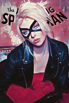 Spider-Man, Black Cat, Marvel, Superhero, Art, Peter Parker, Felicia Hardy, Comics, Cover Symbiote Black Cat, Black Cat Icon, Marvel Universe Art, Black Cat Comics, Spiderman Black Cat, Spiderman Black, Felicia Hardy, Black Cat Marvel, Black Spiderman