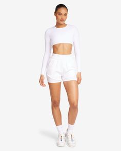 CSB Run Shorts | White Motion Light, Petite Leggings, Shop Boutique, Bandeau Dress, Yoga Training, Shorts White, Pocket Leggings, Long Sleeves Jacket, Skirt Leggings