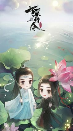 Chinese Cartoon, Chibi Anime Kawaii, Wallpaper Dekstop, Chibi Characters, Cute Anime Chibi, Anime Angel, Cute Chibi