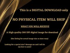 this is a digital download only no physical item will ship what you'll receive