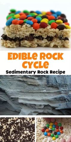 the edible rock cycle is an easy and fun way to learn how to make it