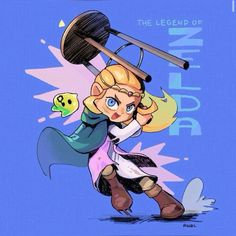 Loz Art, Geek Girl, Legends Of Zelda, Zelda Art, Nintendo Switch Games, Cartoon Crossovers, Geek Girls, Nerd Alert, Video Game Art