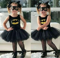 Batgirl Costume, Diy Tutu, Make Up Ideas, Batman Party, Hero Girl, Fantasias Halloween, Fancy Dress Costumes, Baby Costumes, Halloween Girl