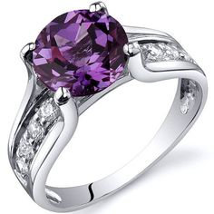 Alexandrite Ring Sterling Silver Round Shape 2.75 Carats SR10242 top Independent Thinker, Jewelry Questions, Alexandrite Ring, Paying Attention, Amethyst Jewelry, 925 Silver Jewelry, Amethyst Gemstone, Amethyst Ring, Ring Sterling Silver