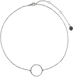 MINIMALIST CIRCLE CHARM - Adorned with an Open Circle charm that looks flattering with any outfit! Its effortlessly elegant design makes it an absolute fashion must-have that'll complete your statement look! CAPTIVATING SILVER FINISH THAT GLOWS - This stylish accessory features a dazzling Rhodium plating for a striking sheen that makes it stand out! Its beautiful, lustrous surface subtly glows to add charm to your everyday outfit! PREMIUM BRASS CONSTRUCTION FOR A TIMELESS PIECE - Made... Charm Choker Necklace, Everyday Outfit, Stylish Accessories, Timeless Pieces, Rhodium Plated, Everyday Outfits, Elegant Design