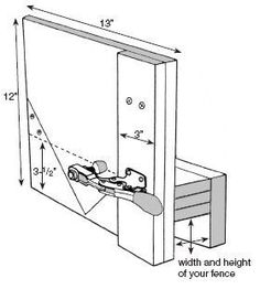 the diagram shows how to install an overhead door and frame for a wall mounted cabinet