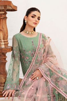 Brand: RamshaProduct Code: Chiffon Vol-24 F-2406Collection: Ramsha Unstitched Luxury Chiffon Collection Vol-24Fabric: Chiffon DETAILS: Embroidered Chiffon front with sequins Embroidered Chiffon back Embroidered Chiffon sleeves Embroidered organza sleeves lace Embroidered organza ghera lace Embroidered net dupatta – 2.50 Meter Raw silk trouser – 2.5 Meter Embroidered organza trouser lace DISCLAIMER:* Lining, Laces, and Tassels are not included in unstitched variants.* Embellishment items in stitc Semi-stitched Embroidered Organza Palazzo Set, Pink Organza Embroidered Fabric With Sheer Dupatta, Bohemian Semi-stitched Organza Dupatta, Elegant Semi-stitched Embroidered Organza Fabric, Semi-stitched Resham Embroidered Organza Lawn Suit, Pakistani Boutique, Pakistani Designer Clothes, Chiffon Sleeves, Organza Sleeves