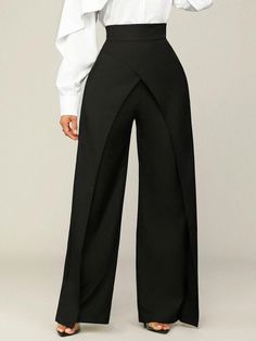 Olivia Mark - City Chic Wide Leg Fashion Pants Wide Leg Jeans For Women, Mid Calf Skirt, Black Wide Leg Pants, Jeans For Women, Business Casual Outfits, City Chic, Olivia Mark, Dance Wear, Wide Leg Jeans