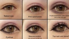 Gyaru Makeup Tut, Simple Gyaru Makeup, Rokku Gyaru Makeup, Gyaru Makeup Tutorial, Flower Nail Art Designs, Gal Makeup, Gyaru Kawaii, Nail Art Designs For Beginners, Gyaru Makeup