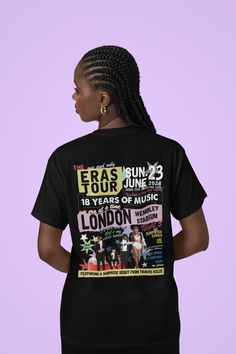 Eras tour t-shirt personalised to your exact show. Hold on to the memories of your incredible night.  Personalisation includes the venue and you surprise songs.  These are a unisex over sized fit.  Printed using top quality DTG inks. The design itself is self yet durable. Wembley Night 4, Hold On To The Memories, Jack Antonoff, The Memories, Tour T Shirts, Eras Tour, Halloween Shopping, Sweat Shirt, Shirt Style