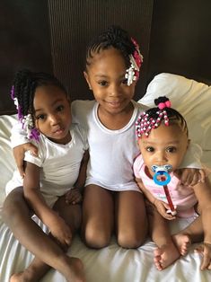 Uploaded by ii.x.mcmxciii. Find images and videos about sisters, braids and melanin on We Heart It - the app to get lost in what you love. Beaded Hairstyles, Kid Hair, Beautiful Black Babies, Toddler Hairstyles Girl