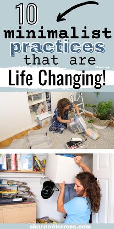 10 Things We Changed To Become Minimalist! Here are 10 of the most life-changing minimalist practices that we use as a minimal family! When I decided that I wanted to become more minimal I had no idea how life-changing it would be.  I thought I would declutter a few items and everything would go back to normal.  Today I am sharing 10 minimalist practices that are life-changing.  In the process of becoming more minimal my house changed, but so did the way I think about everything. Habits Of The Household, Become Minimalist, Organize Hacks, Decluttering Ideas Minimalism, Minimalist Lifestyle Inspiration, Good Leadership Skills, New Home Checklist, Becoming Minimalist