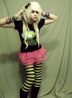 Amber Katelyn Beale Outfits, Amber Katelyn Beale, Scene Girl Outfits, Scene Girl, Diesel Punk