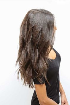 Thick Long Hair with Choppy Cuts Long Layered Haircuts, Ombré Hair, Kindergarten Art, Long Layered Hair, Haircuts For Long Hair, Christmas 2020