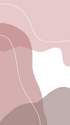 an abstract pink and white background with wavy lines