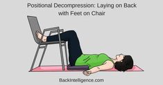 Spinal Decompression Therapy At Home - Exercises You Can Do Decompress Spine, Guided Relaxation, Bulging Disc