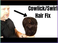 #thesalonguy #hairtutorial #hairtipsHere are some hair techniques to fix a cowlick or swirl in your hair.BUY MY BOOK HERE: http://a.co/enzCqv5https://www.you... Cowlick Hairstyles, Fixing Short Hair, Hair Whorl, Hair Color Swatches, Parting Hair, Curly Hair Tutorial, Bad Haircut, Hair Fixing, Natural Hair Care Tips